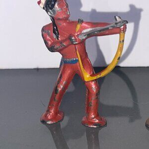 Barclay Pod Foot Lead Indian‎ Shooting a Boy (No)